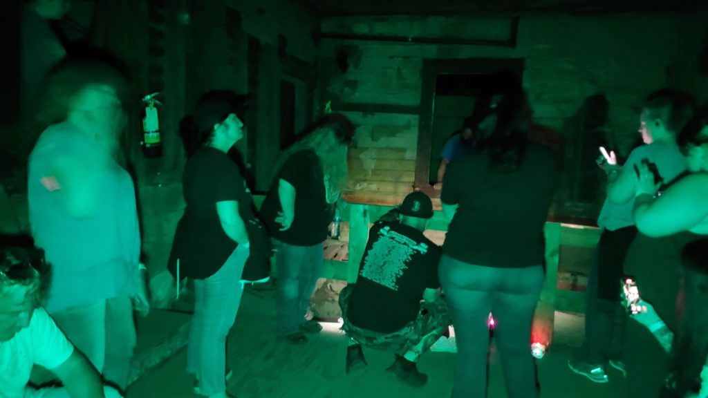 Bobby Mackey's Ghost Hunting in Wilder, KY at a Ghost Hunt Weekends event

