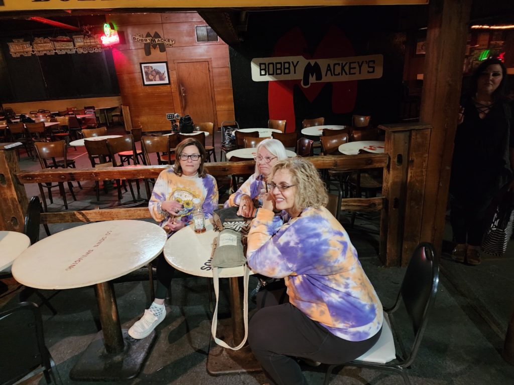 Bobby Mackey's Ghost Hunting Women enjoying the Event with Ghost Hunt Weekends.