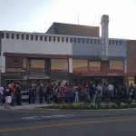 Fans patiently wait for the Palace doors to open for the first stop on the Wraith Tour.