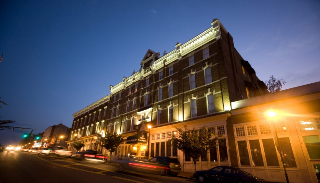 Greenville, Tennessee's Most Haunted Hotel, the General Morgan Inn with a haunting Civil War Past.